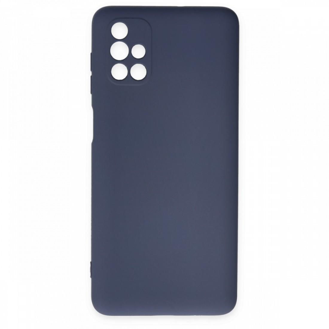  Samsung Galaxy M51 Kılıf Nano içi Kadife Silikon - Gri
