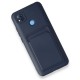  Xiaomi Redmi 9C Kılıf Kelvin Kartvizitli Silikon - Lacivert