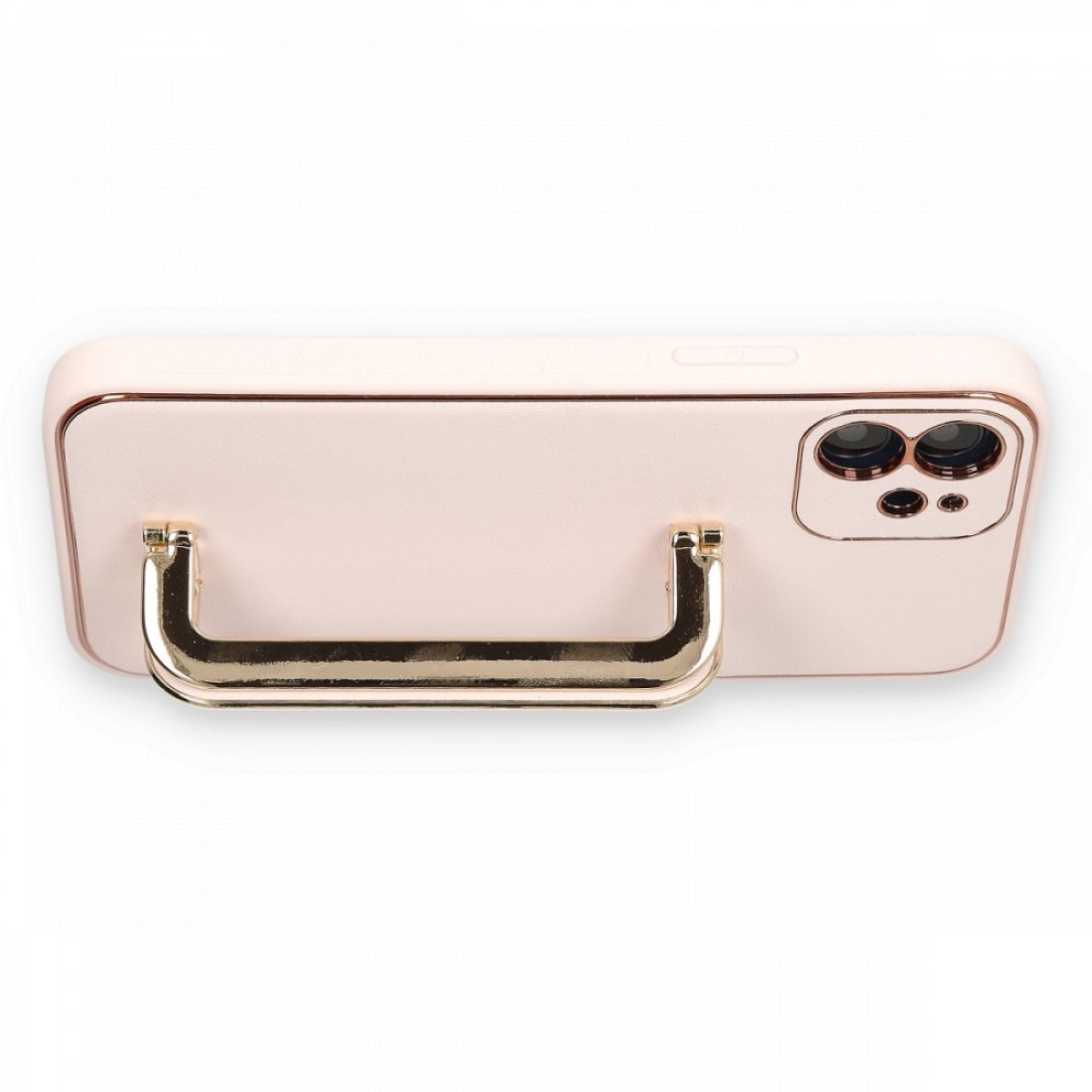 iPhone 12 Kılıf Coco Elit Kapak - Pudra iPhone 12 Kılıf Coco Elit Kapak - Pudra