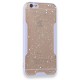  iPhone 6 Kılıf Platin Simli Silikon - Lila
