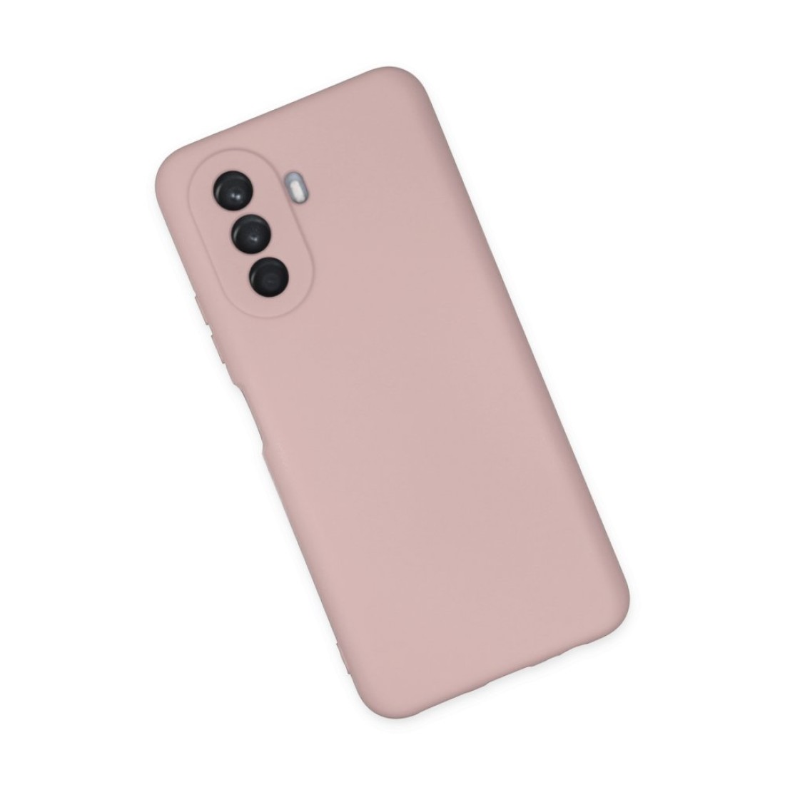  Huawei Nova Y70 Kılıf Nano içi Kadife Silikon - Pudra