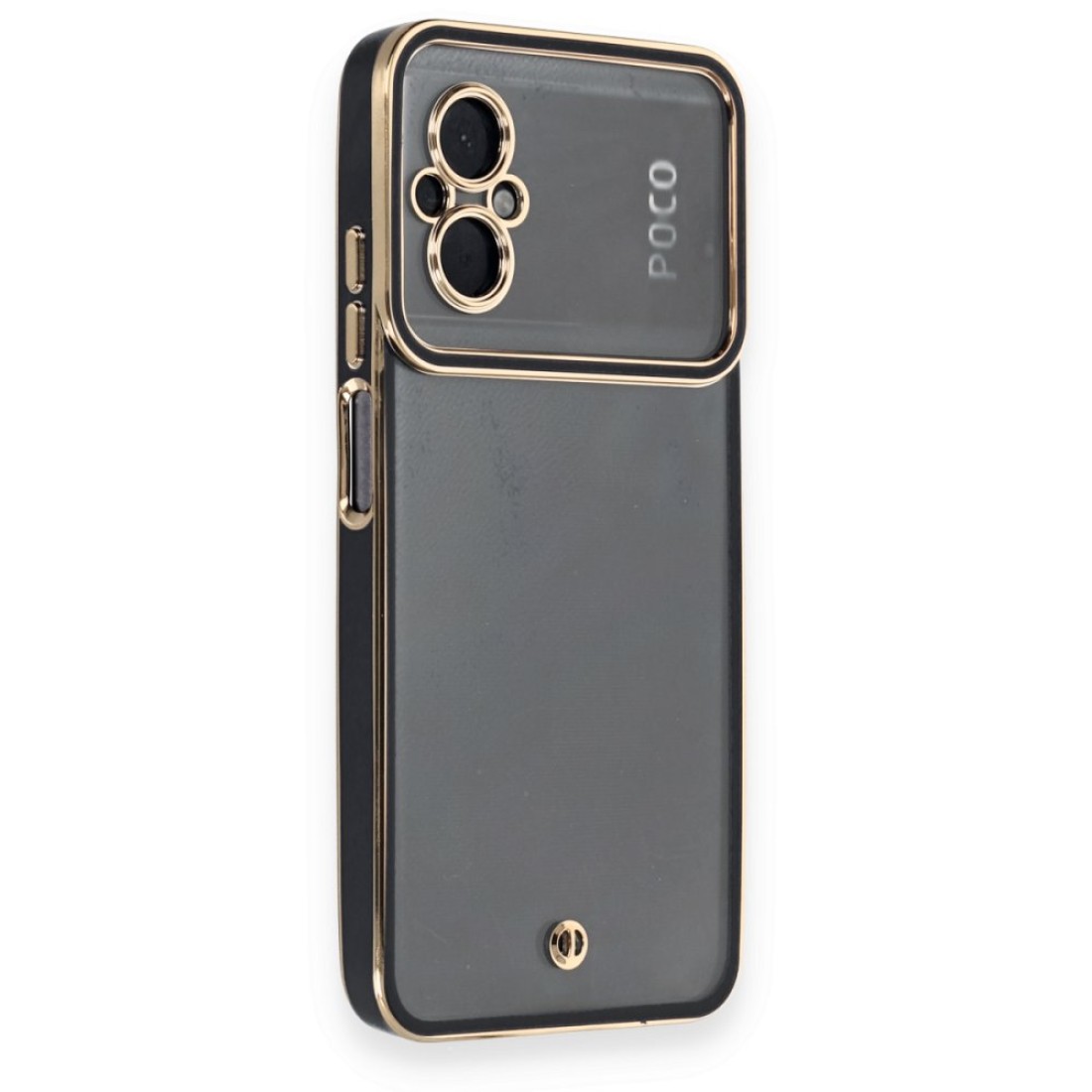  Xiaomi Poco M5 Kılıf Liva Lens Silikon - Siyah