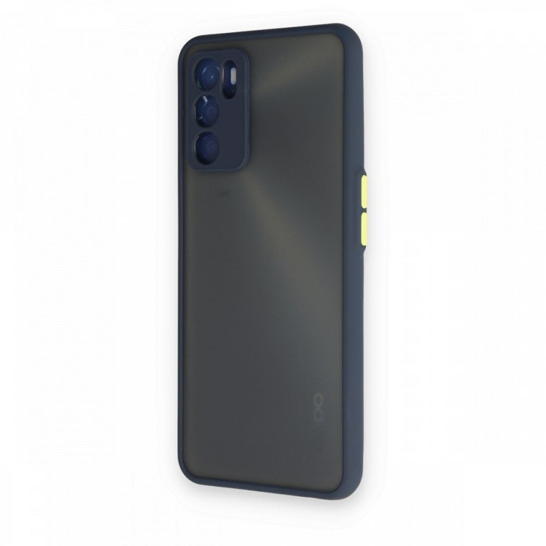 Oppo A16 Kılıf Montreal Silikon Kapak - Lacivert Oppo A16 Kılıf Montreal Silikon Kapak - Lacivert