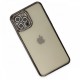 iPhone 12 Pro Kılıf Joke Taşlı Silikon - Siyah iPhone 12 Pro Kılıf Joke Taşlı Silikon - Siyah