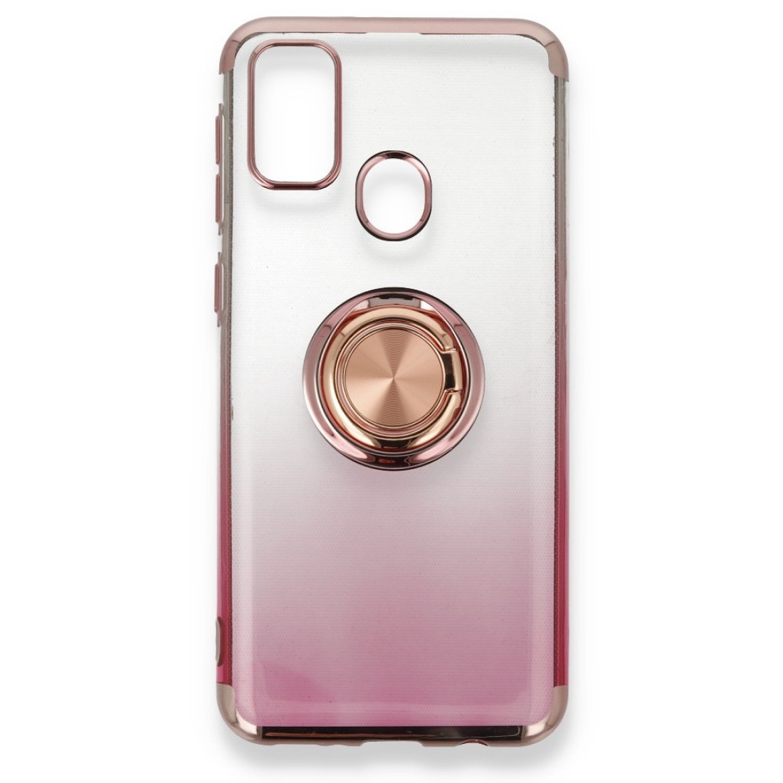 Samsung Galaxy M30S Kılıf Marvel Yüzüklü Silikon - Pembe