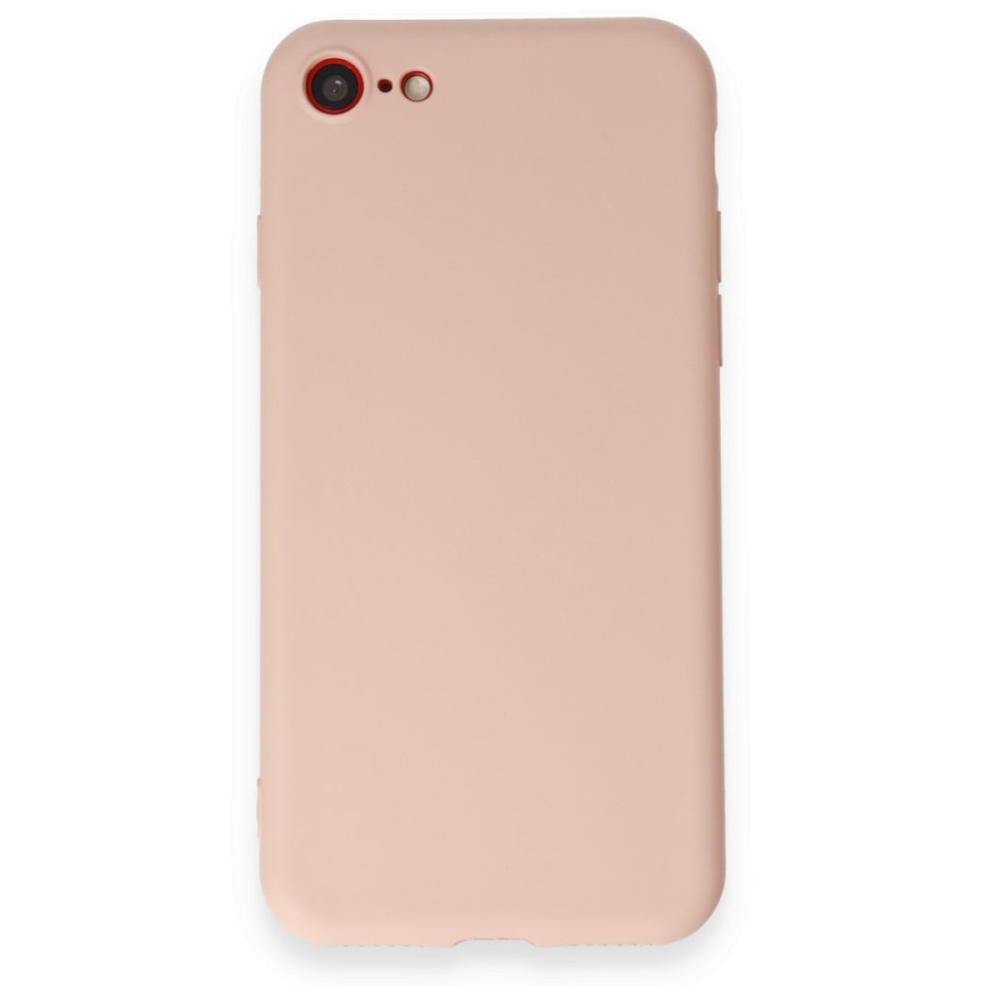  iPhone SE 2020 Kılıf First Silikon - Pudra