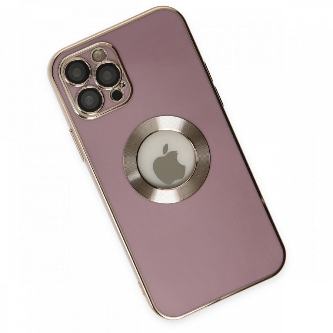  iPhone 12 Pro Kılıf Store Silikon - Mor