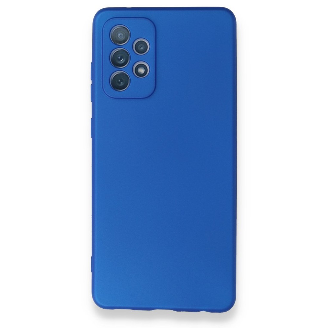  Samsung Galaxy A72 Kılıf First Silikon - Mavi