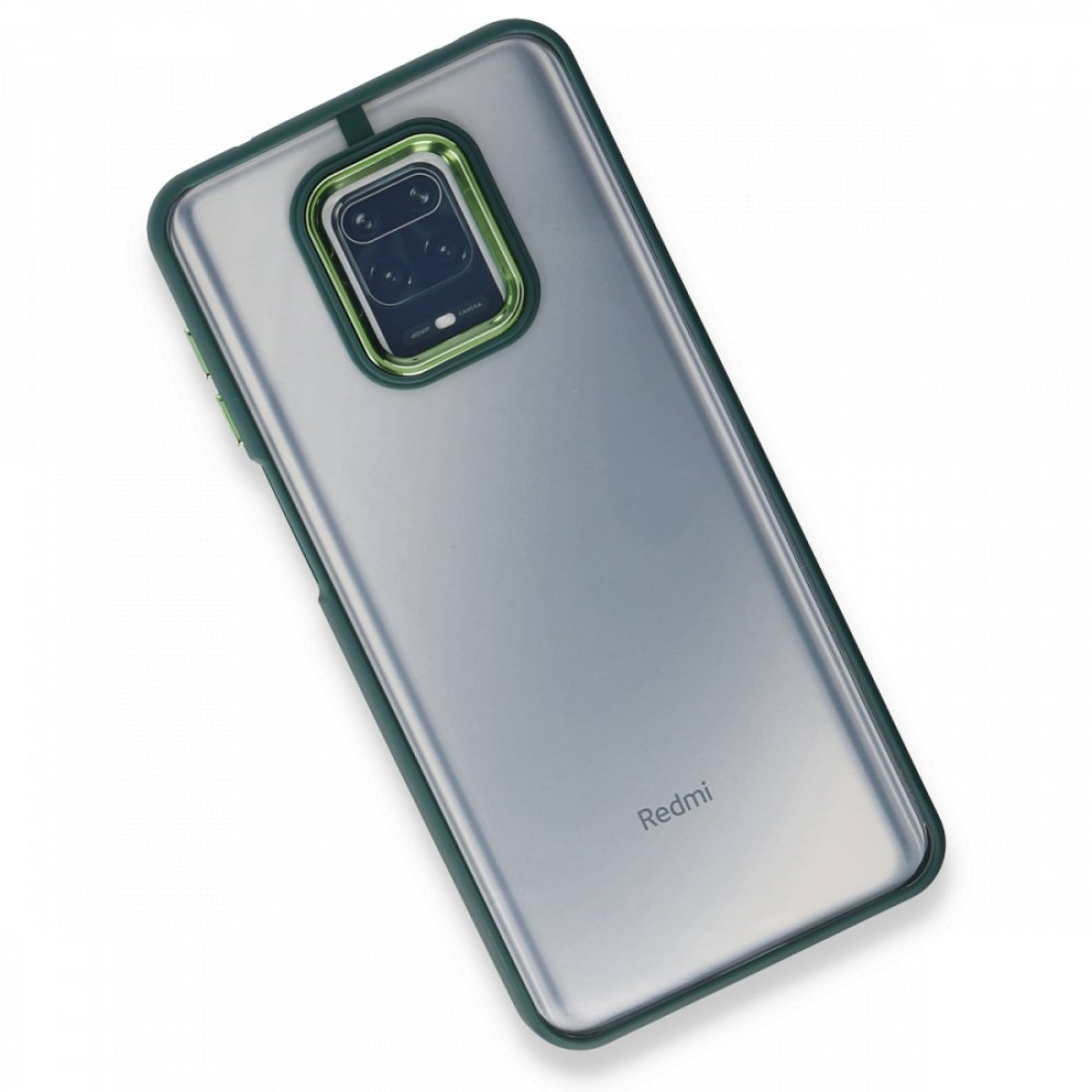 Xiaomi Redmi Note 9S Kılıf Dora Kapak - Haki Yeşil Xiaomi Redmi Note 9S Kılıf Dora Kapak - Haki Yeşil