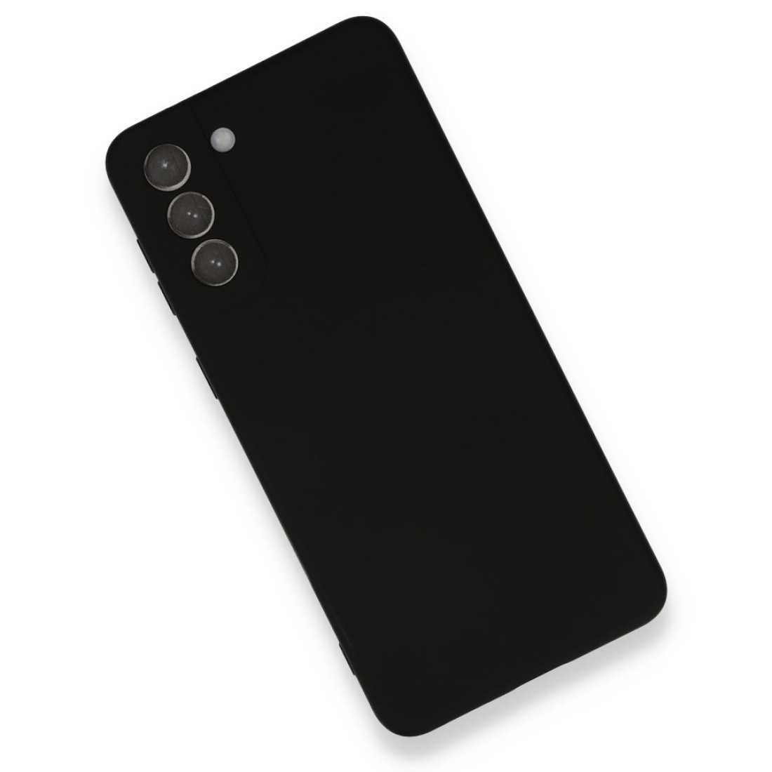 Samsung Galaxy S21 Plus Kılıf Nano içi Kadife Silikon - Siyah Samsung Galaxy S21 Plus Kılıf Nano içi Kadife Silikon - Siyah