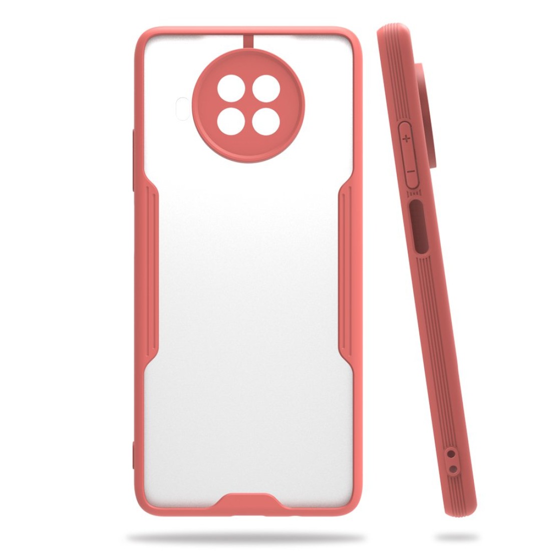  Xiaomi Redmi Note 9 Pro 5G Kılıf Platin Silikon - Pembe