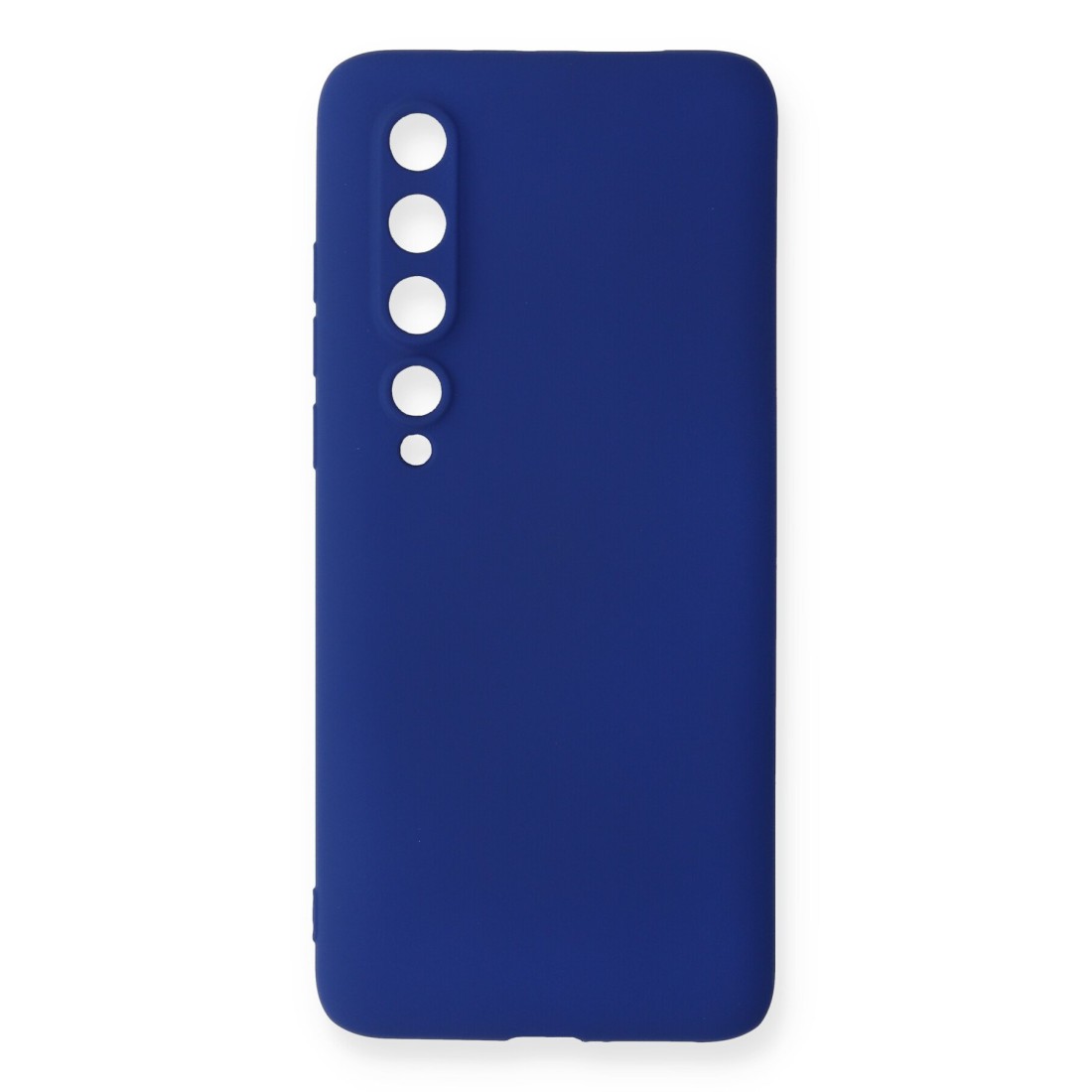  Xiaomi Mi 10 Kılıf First Silikon - Lacivert