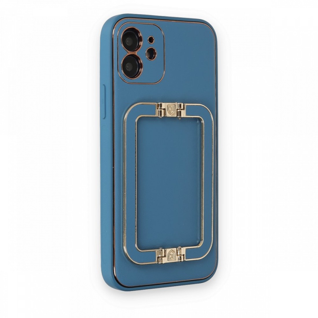  iPhone 12 Kılıf Coco Elit Kapak - Mavi