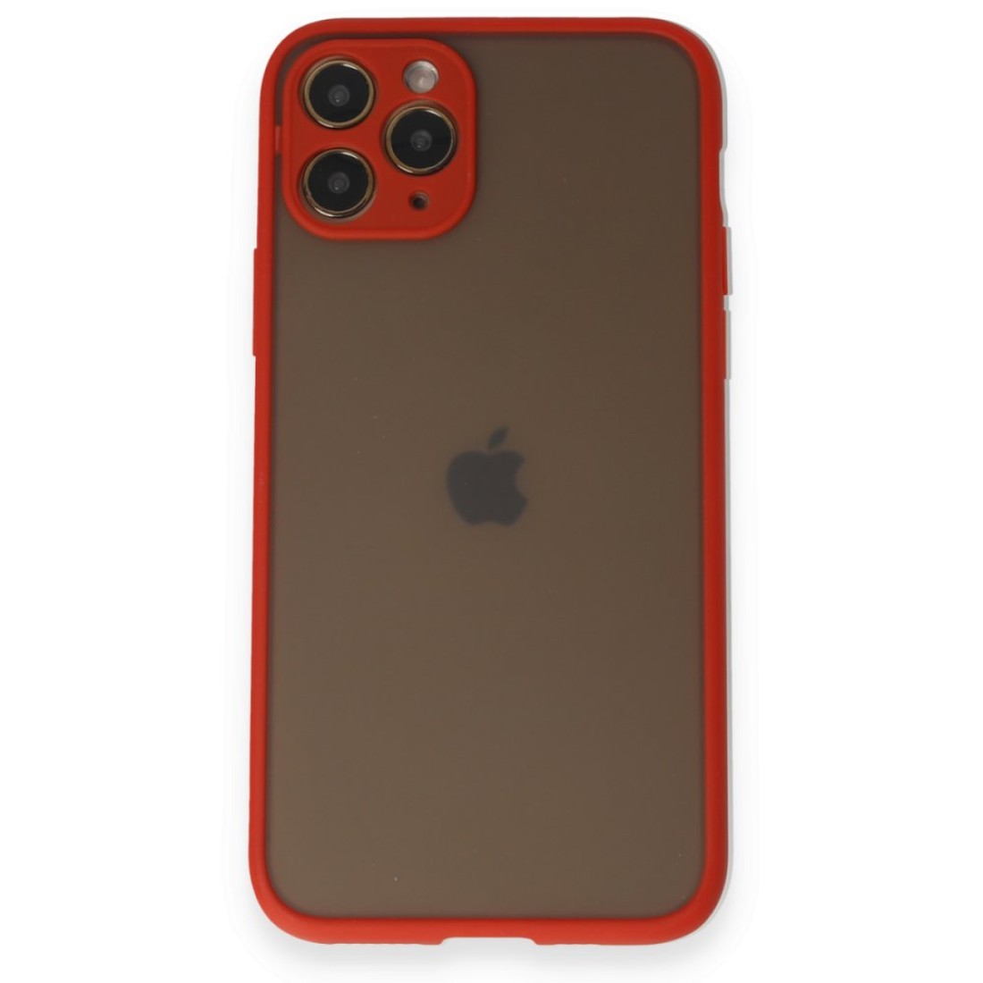  iPhone 11 Pro Kılıf Montreal Silikon Kapak - Kırmızı