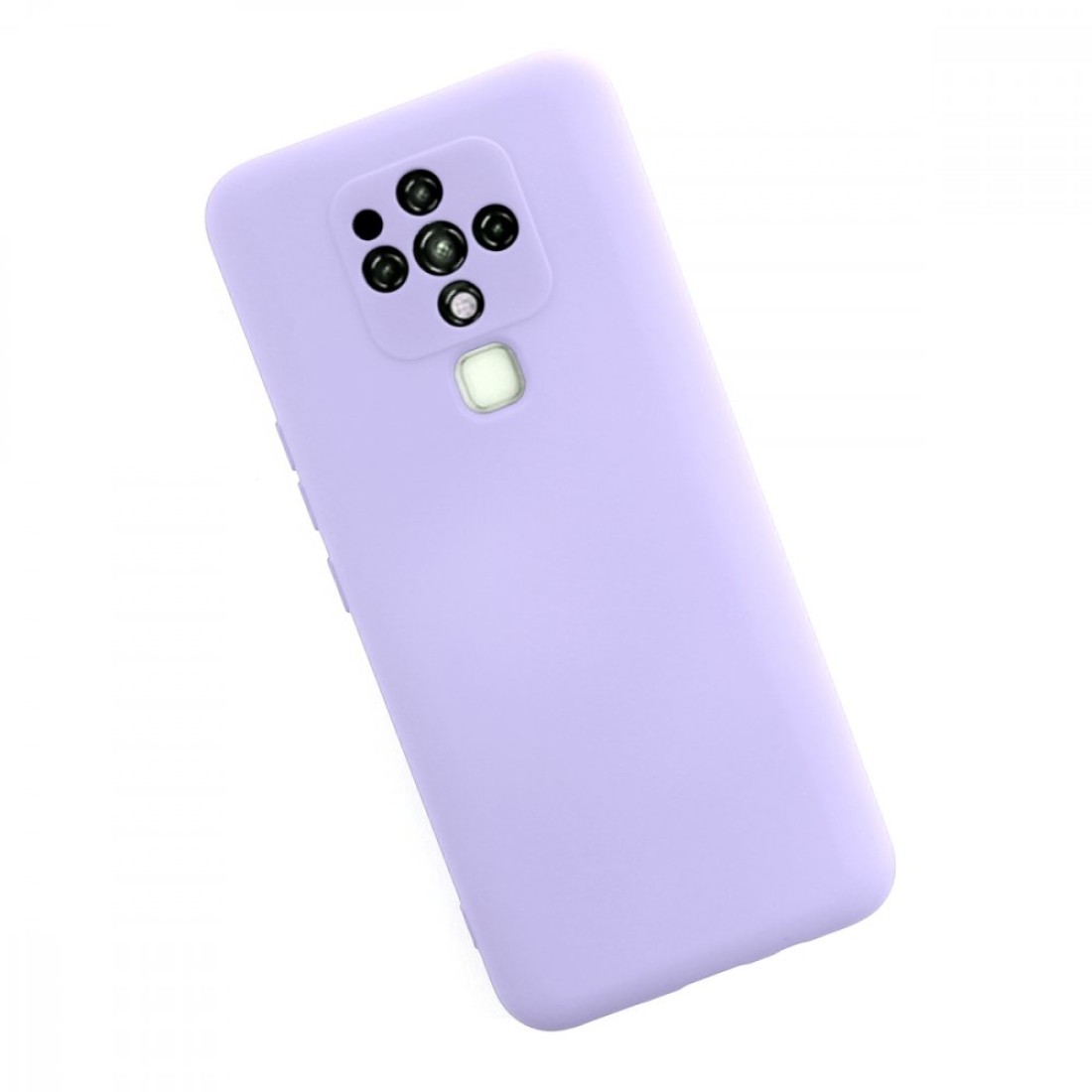  Tecno Camon 16 Kılıf Nano içi Kadife Silikon - Lila