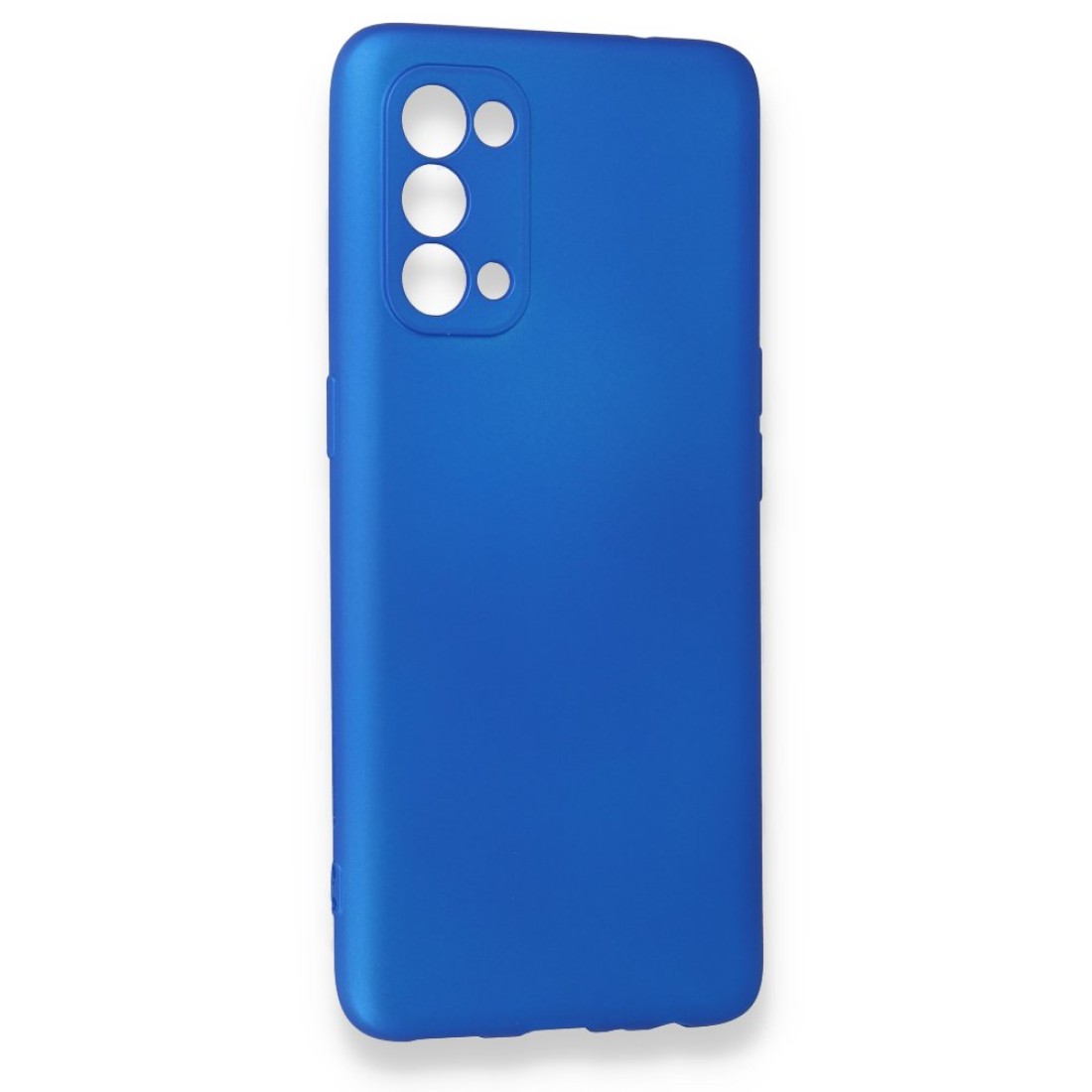  Oppo Reno 5 Kılıf First Silikon - Mavi
