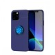  iPhone 12 Pro Kılıf Range Yüzüklü Silikon - Mavi