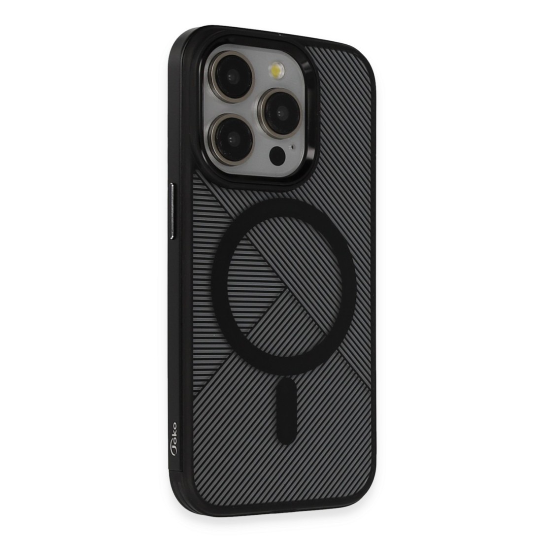 Joko iPhone 15 Pro Max Vito Magsafe Kapak - Siyah Joko iPhone 15 Pro Max Vito Magsafe Kapak - Siyah