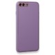 iPhone 7 Plus Kılıf Coco Deri Silikon Kapak - Lila iPhone 7 Plus Kılıf Coco Deri Silikon Kapak - Lila