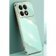 Xiaomi Poco X6 Pro Kılıf Volet Silikon - Açık Yeşil Xiaomi Poco X6 Pro Kılıf Volet Silikon - Açık Yeşil