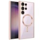  Samsung Galaxy S23 Ultra Kılıf Kross Magneticsafe Kapak - Rose