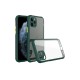  iPhone 11 Pro Kılıf Miami Şeffaf Silikon - Koyu Yeşil