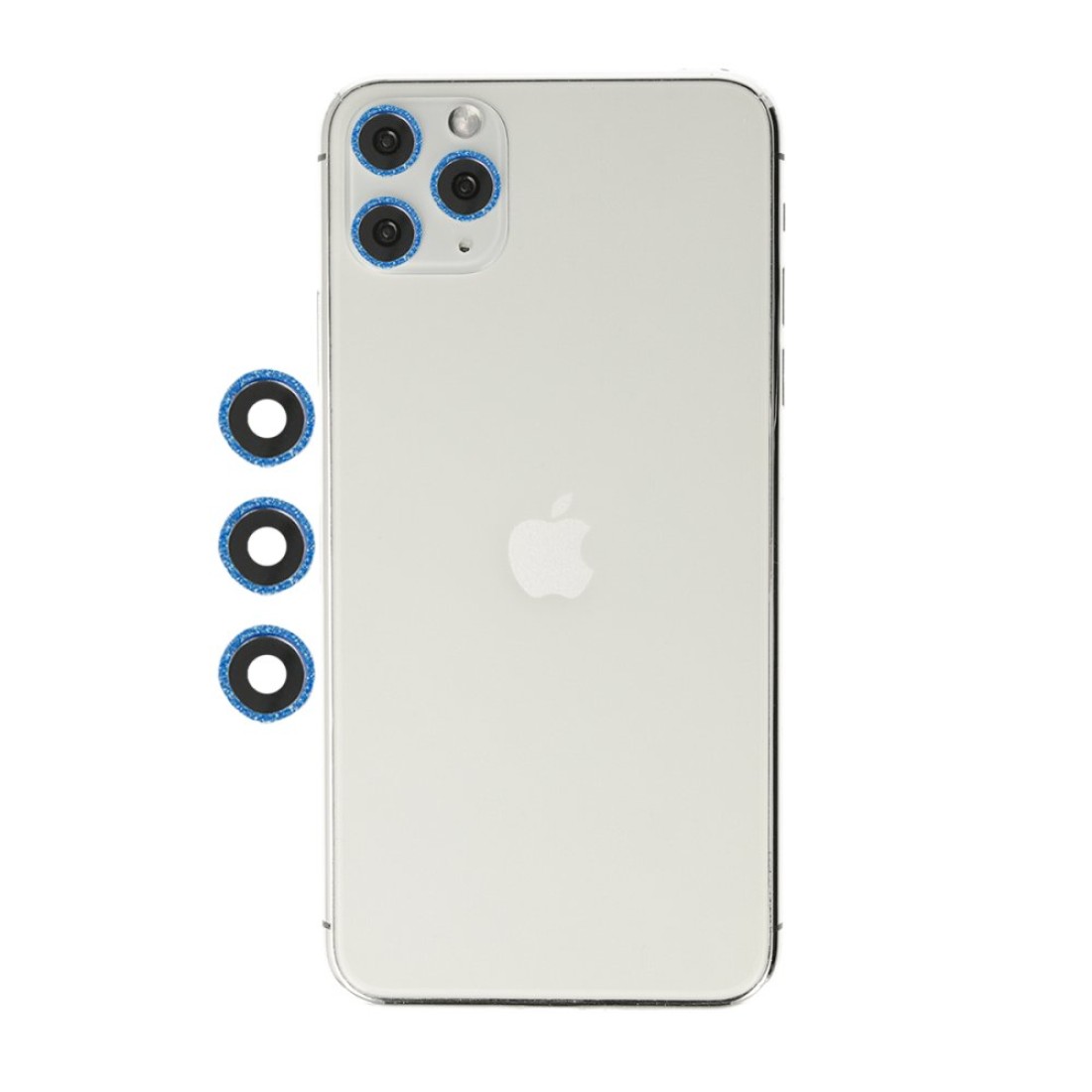  iPhone 11 Pro Shine Kamera Lens - Mavi