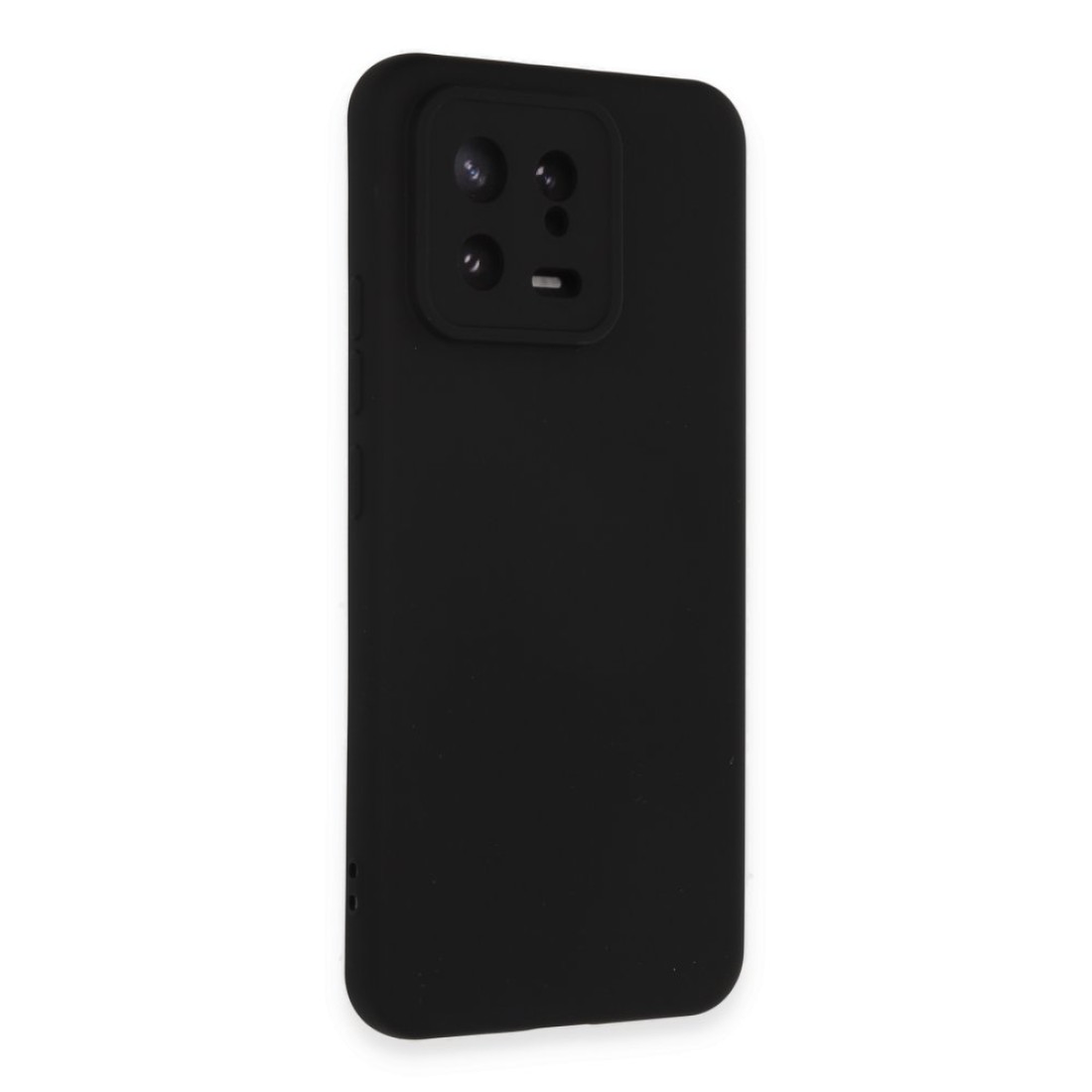 Xiaomi Mi 13 Kılıf Nano içi Kadife Silikon - Siyah Xiaomi Mi 13 Kılıf Nano içi Kadife Silikon - Siyah