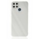 Realme C25 Kılıf Glass Kapak - Beyaz Realme C25 Kılıf Glass Kapak - Beyaz