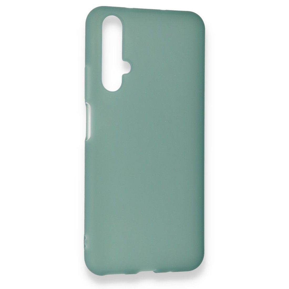  Huawei Nova 5T Kılıf Hopi Silikon - Yeşil