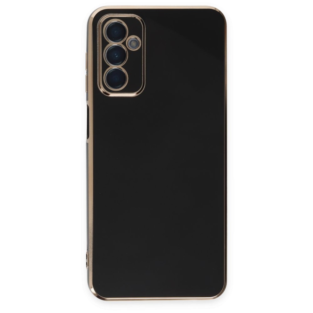  Samsung Galaxy M13 Kılıf Volet Silikon - Siyah