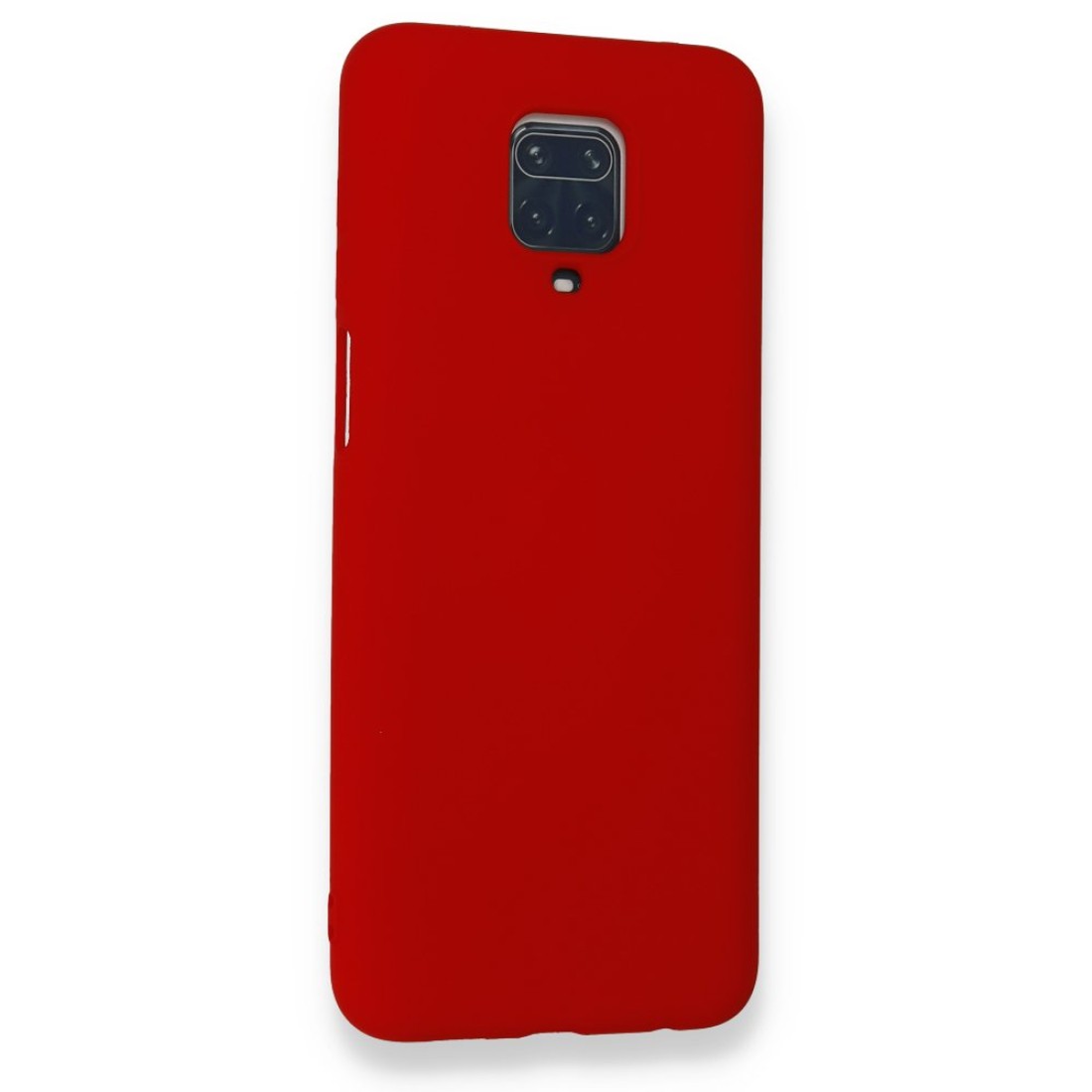  Xiaomi Redmi Note 9S Kılıf Nano içi Kadife Silikon - Kırmızı