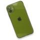  iPhone 12 Kılıf Fly Lens Silikon - Yeşil