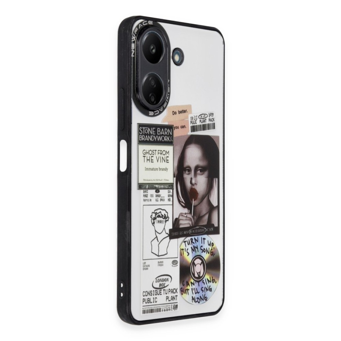  Xiaomi Redmi 13C Kılıf Mirror Desenli Kapak - Mirror - 2