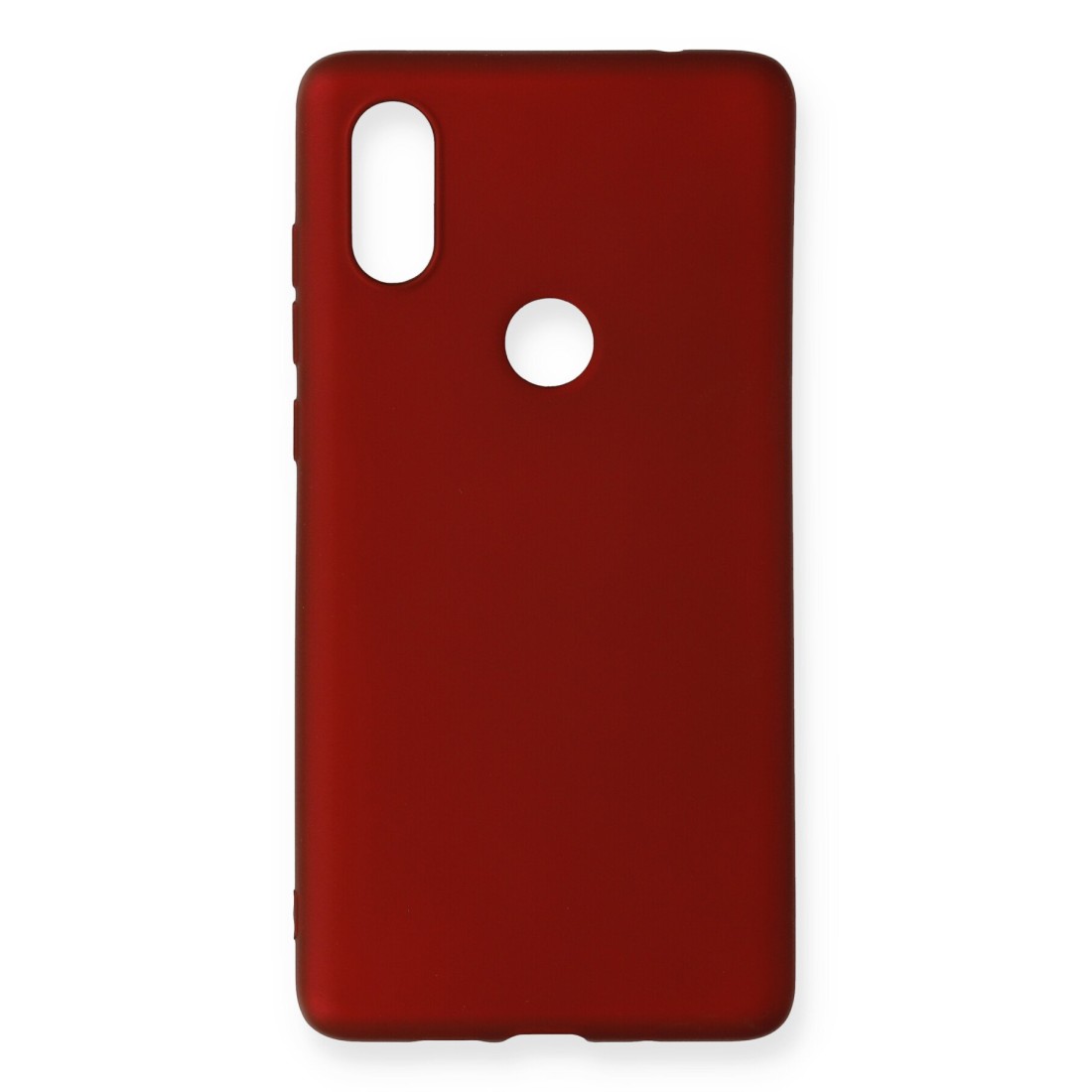 Xiaomi Mi Mix 2S Kılıf First Silikon - Bordo