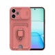  Xiaomi Redmi 13 4G Kılıf Zuma Kartvizitli Yüzüklü Silikon - Pembe