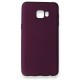 Samsung Galaxy C5 Pro Kılıf First Silikon - Mürdüm Samsung Galaxy C5 Pro Kılıf First Silikon - Mürdüm