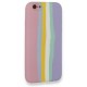 iPhone 6 Kılıf Ebruli Lansman Silikon - Pembe-Lila iPhone 6 Kılıf Ebruli Lansman Silikon - Pembe-Lila