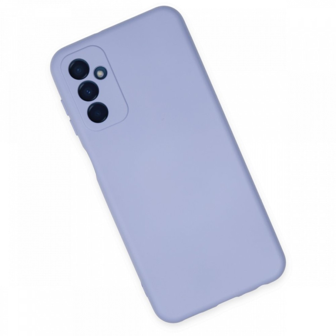  Samsung Galaxy M23 Kılıf Nano içi Kadife Silikon - Lila