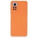 Xiaomi Redmi Note 12 Pro 4G Kılıf Nano içi Kadife Silikon - Turuncu Xiaomi Redmi Note 12 Pro 4G Kılıf Nano içi Kadife Silikon - Turuncu