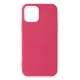 iPhone 12 Pro Kılıf First Silikon - Pembe iPhone 12 Pro Kılıf First Silikon - Pembe