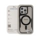  iPhone 16 Pro Max Kılıf Boyi Magsafe Silikon Kapak - Gümüş