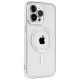 iPhone 15 Pro Max Kılıf Kronos Magsafe Kapak - Gümüş iPhone 15 Pro Max Kılıf Kronos Magsafe Kapak - Gümüş