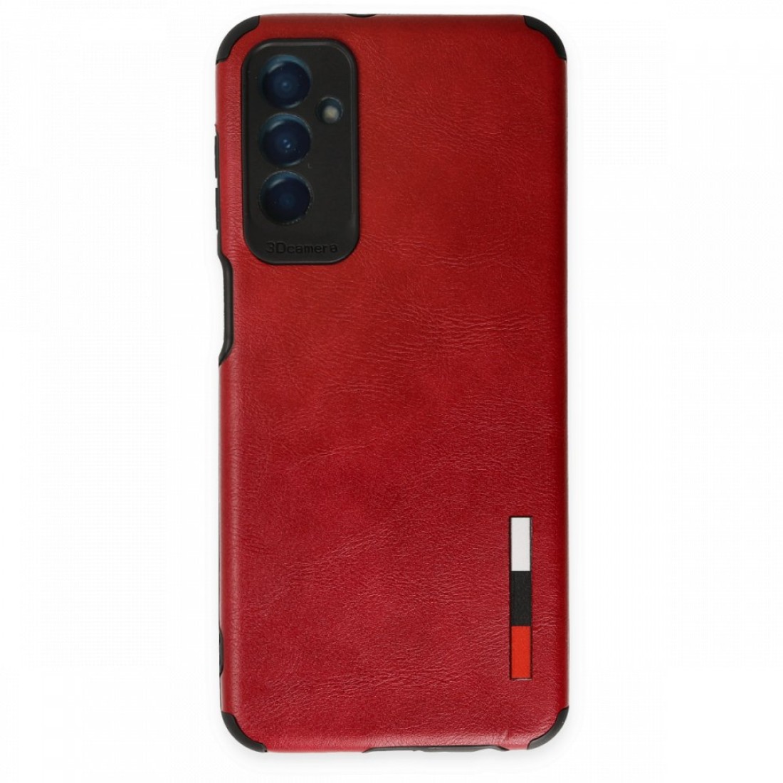  Samsung Galaxy M23 Kılıf Loop Deri Silikon - Kırmızı