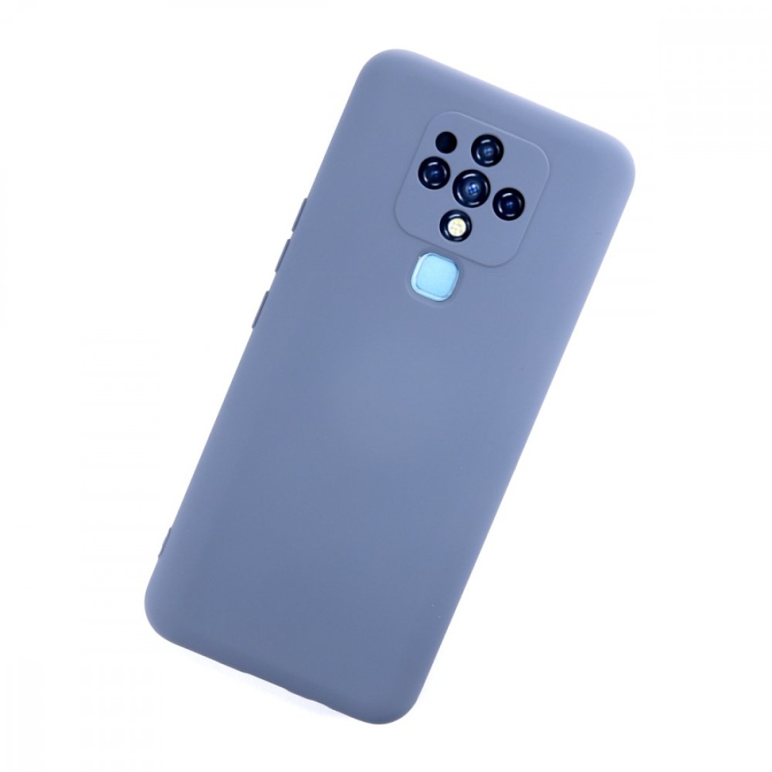  Tecno Camon 16 Kılıf Nano içi Kadife Silikon - Gri