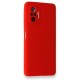 Xiaomi Redmi Note 10 Pro Kılıf Nano içi Kadife Silikon - Kırmızı Xiaomi Redmi Note 10 Pro Kılıf Nano içi Kadife Silikon - Kırmızı