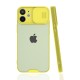 iPhone 12 Mini Kılıf Platin Kamera Koruma Silikon - Sarı iPhone 12 Mini Kılıf Platin Kamera Koruma Silikon - Sarı