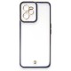 Realme C35 Kılıf Liva Lens Silikon - Mavi Realme C35 Kılıf Liva Lens Silikon - Mavi