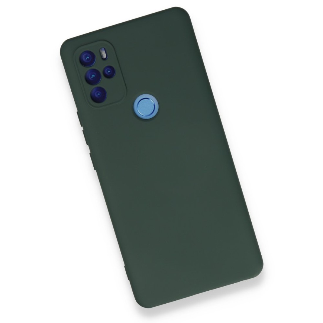  General Mobile GM 21 Pro Kılıf Nano içi Kadife Silikon - Koyu Yeşil