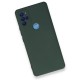  General Mobile GM 21 Pro Kılıf Nano içi Kadife Silikon - Koyu Yeşil